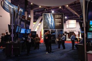 IBM booth NAB