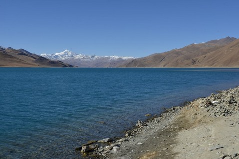 Yamdrok-tso lake