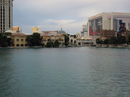 Lake at the Bellagio hotel