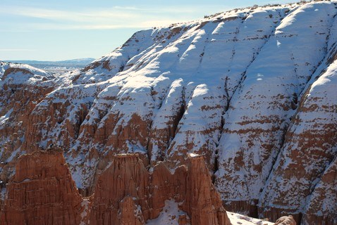 Cathedral Gorge state park